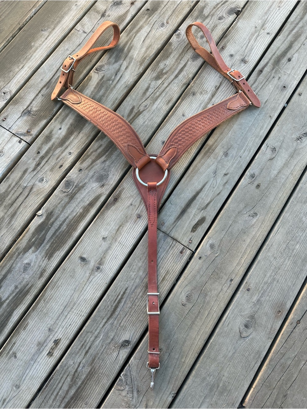 Horse Tack - Leather Western Breastcollar